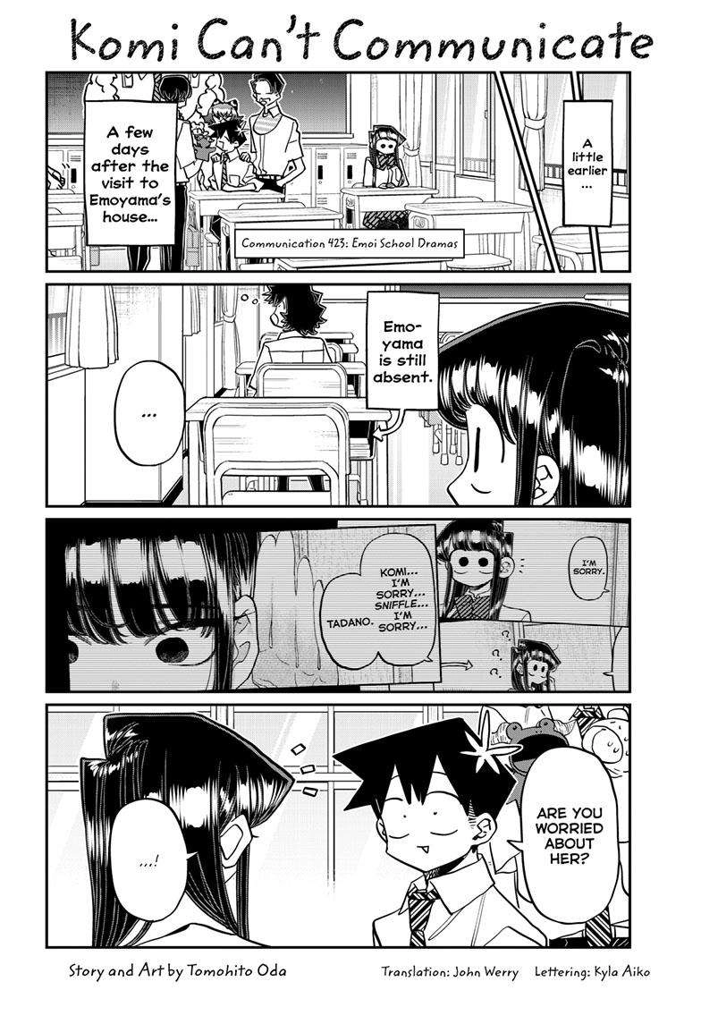 Komi-san wa Komyushou Desu Chapter 423 1